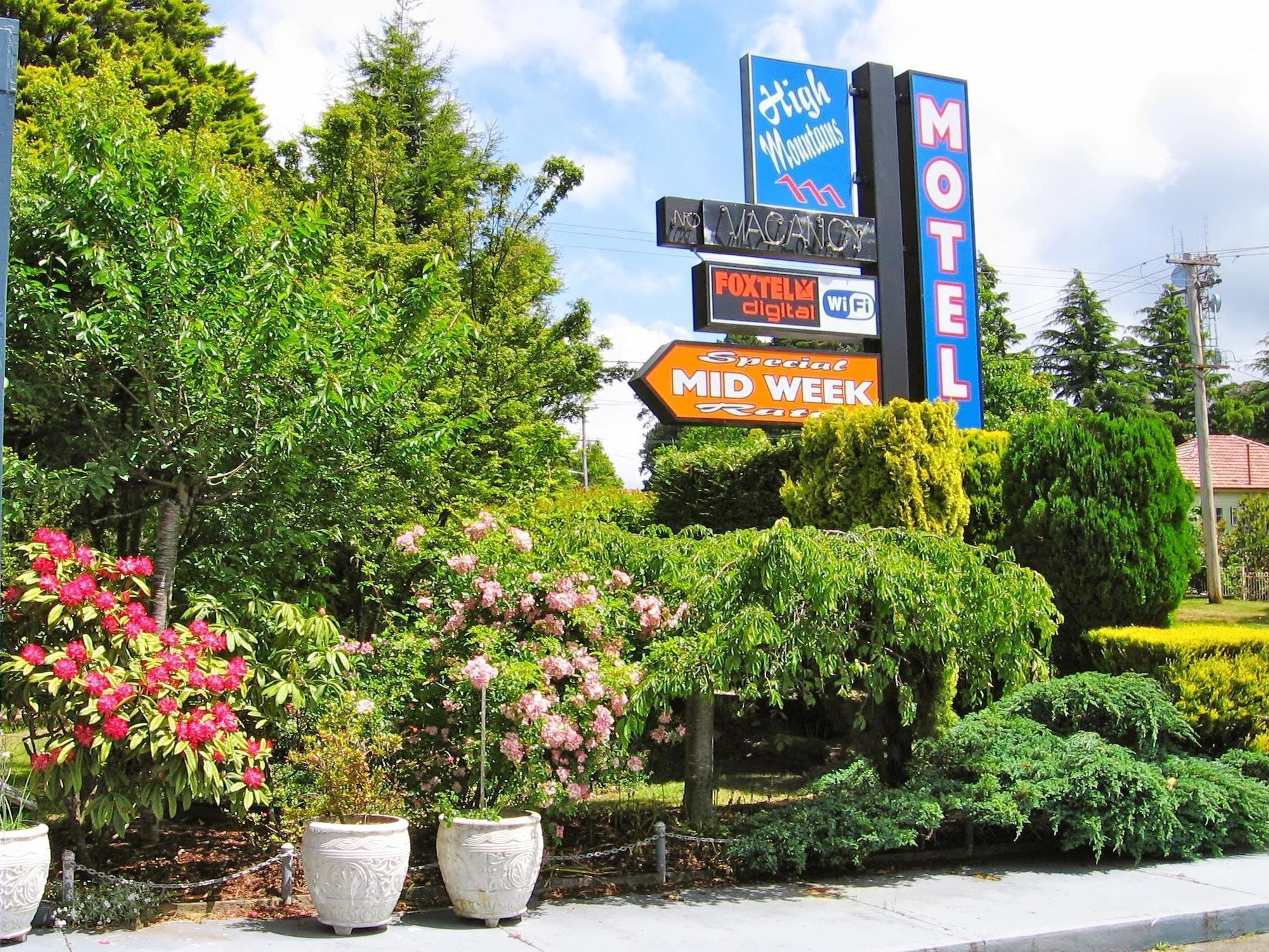 High Mountains Motor Inn Blackheath Buitenkant foto